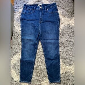 NWOT Madewell Curvy High Rise Skinny